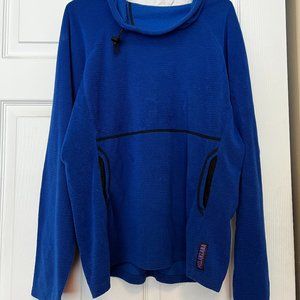 Melanzana men's Micro Grid Hoodie, size L